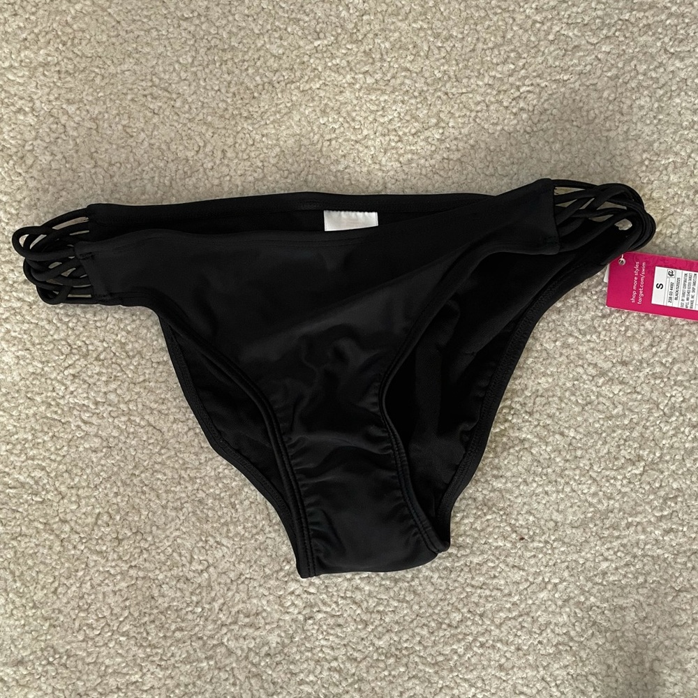 Black Swim Bottom